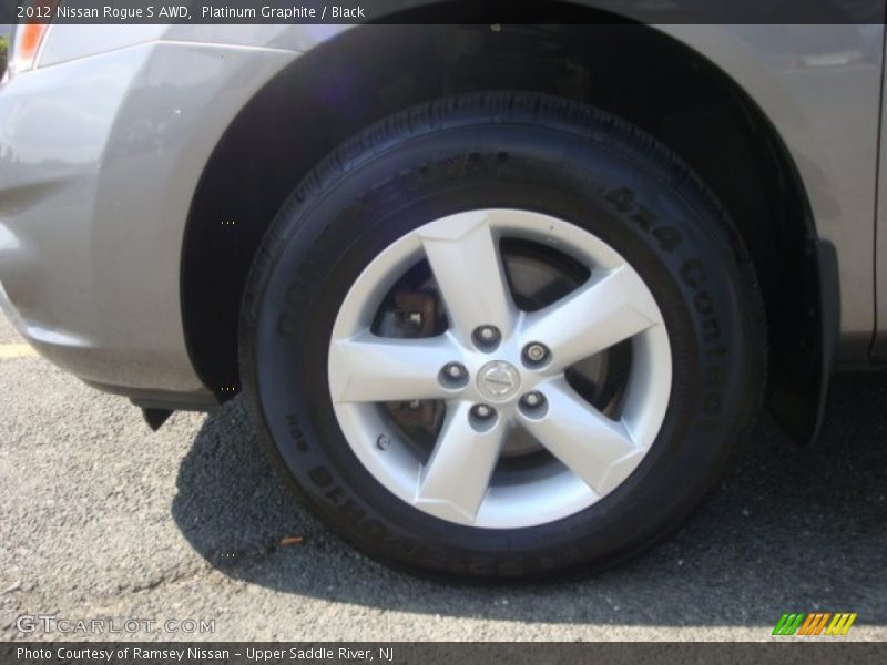Platinum Graphite / Black 2012 Nissan Rogue S AWD
