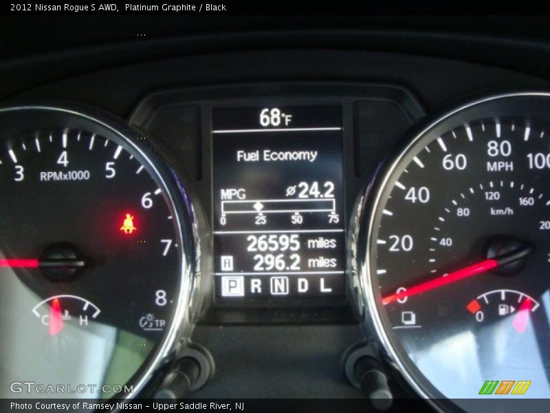 Platinum Graphite / Black 2012 Nissan Rogue S AWD