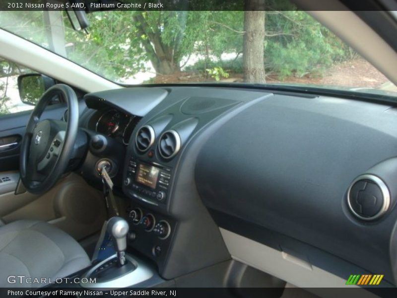 Platinum Graphite / Black 2012 Nissan Rogue S AWD