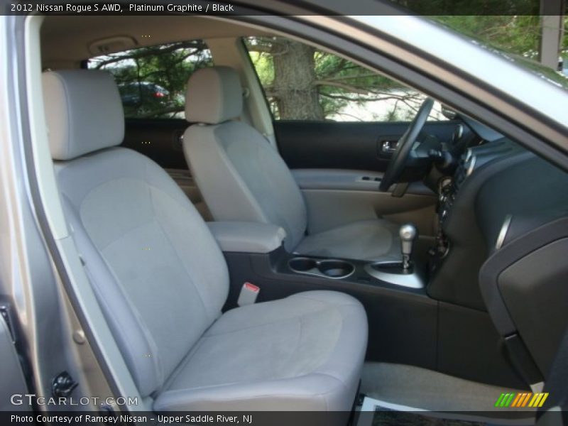 Platinum Graphite / Black 2012 Nissan Rogue S AWD