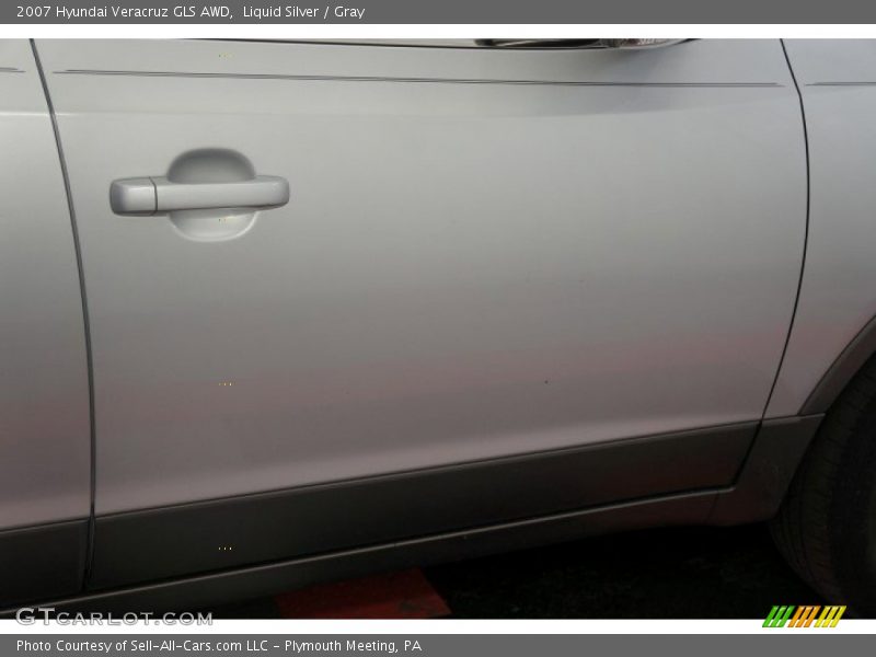 Liquid Silver / Gray 2007 Hyundai Veracruz GLS AWD