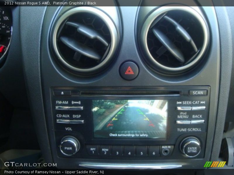 Platinum Graphite / Black 2012 Nissan Rogue S AWD
