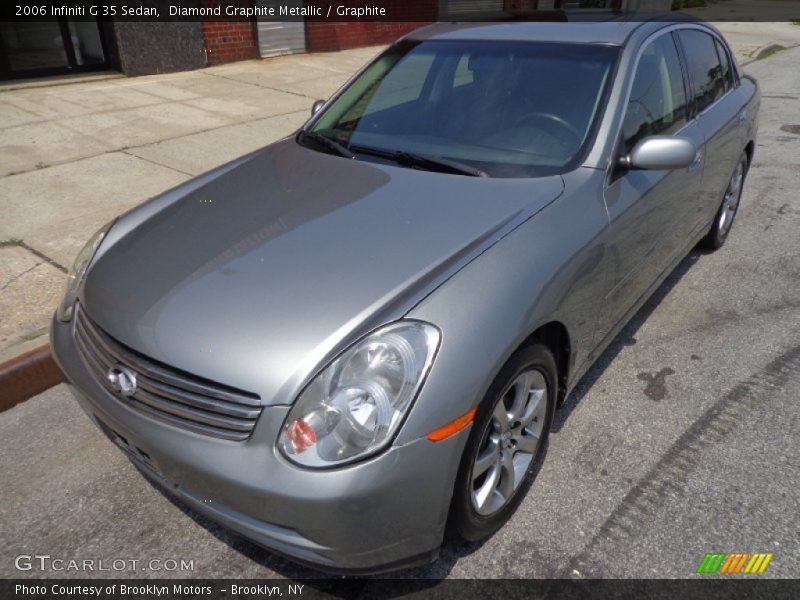 Diamond Graphite Metallic / Graphite 2006 Infiniti G 35 Sedan