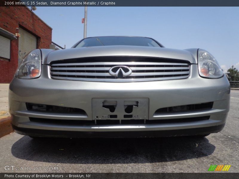 Diamond Graphite Metallic / Graphite 2006 Infiniti G 35 Sedan