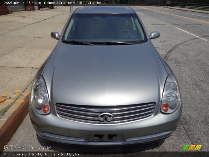 Diamond Graphite Metallic / Graphite 2006 Infiniti G 35 Sedan