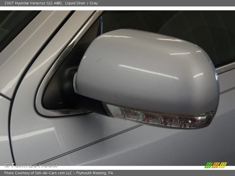 Liquid Silver / Gray 2007 Hyundai Veracruz GLS AWD