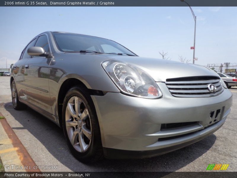 Diamond Graphite Metallic / Graphite 2006 Infiniti G 35 Sedan