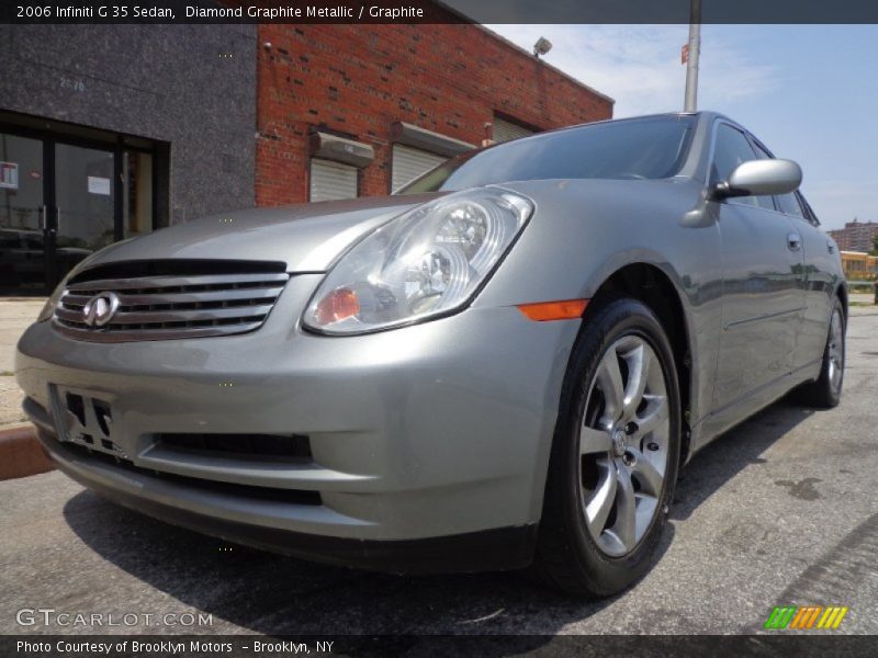 Diamond Graphite Metallic / Graphite 2006 Infiniti G 35 Sedan