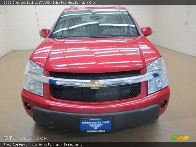 Salsa Red Metallic / Light Gray 2006 Chevrolet Equinox LT AWD