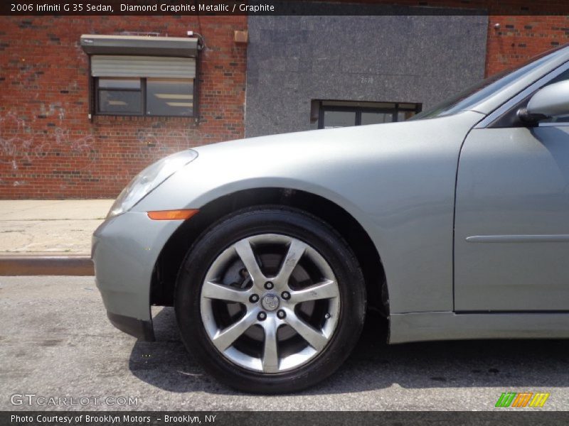 Diamond Graphite Metallic / Graphite 2006 Infiniti G 35 Sedan