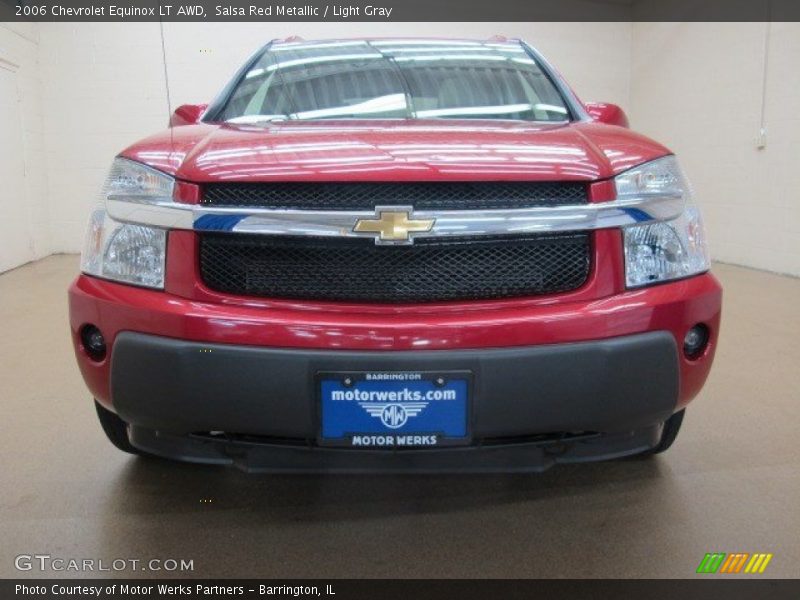 Salsa Red Metallic / Light Gray 2006 Chevrolet Equinox LT AWD