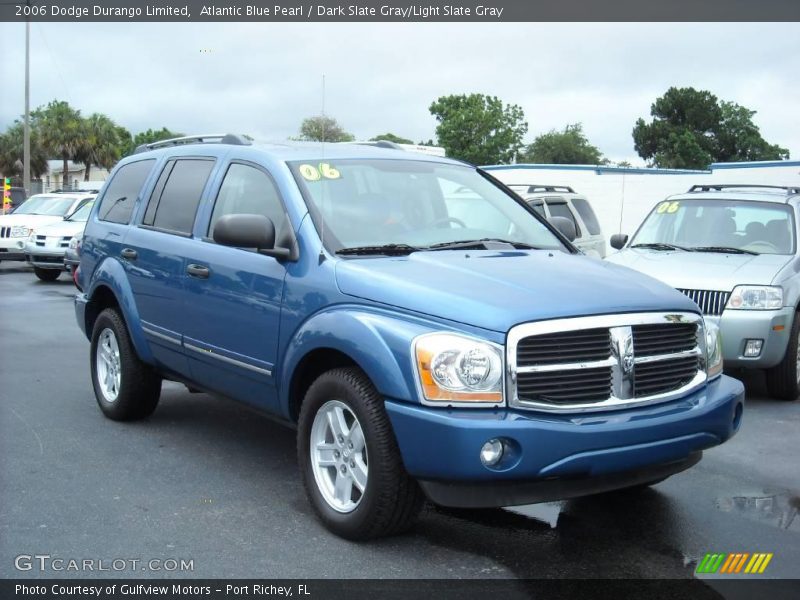 Atlantic Blue Pearl / Dark Slate Gray/Light Slate Gray 2006 Dodge Durango Limited
