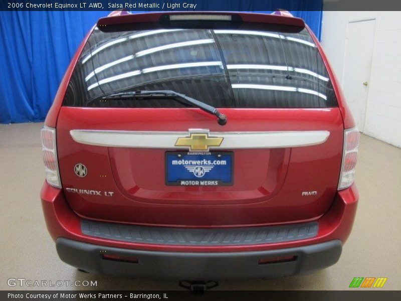 Salsa Red Metallic / Light Gray 2006 Chevrolet Equinox LT AWD