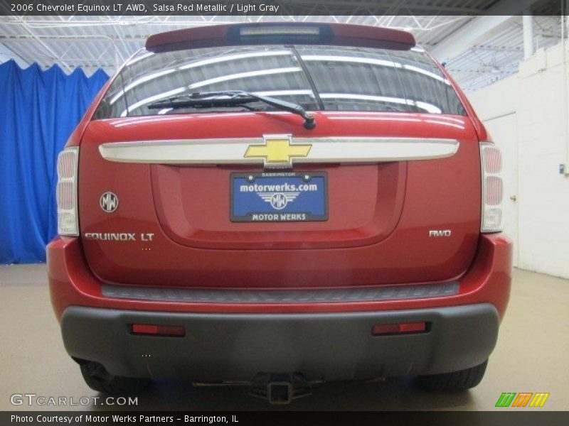 Salsa Red Metallic / Light Gray 2006 Chevrolet Equinox LT AWD