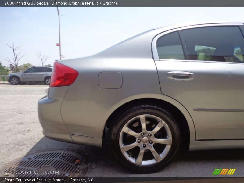 Diamond Graphite Metallic / Graphite 2006 Infiniti G 35 Sedan