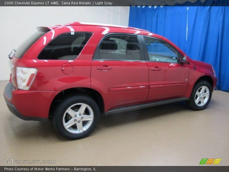 Salsa Red Metallic / Light Gray 2006 Chevrolet Equinox LT AWD