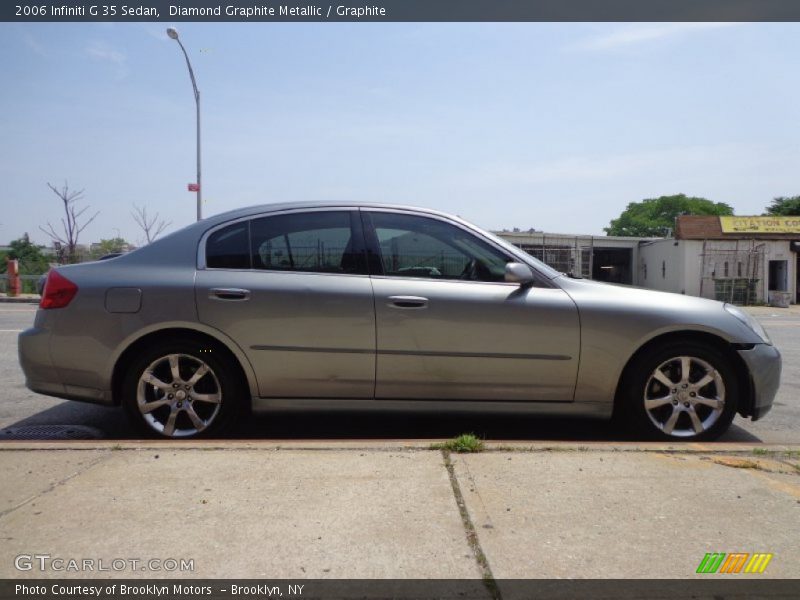 Diamond Graphite Metallic / Graphite 2006 Infiniti G 35 Sedan