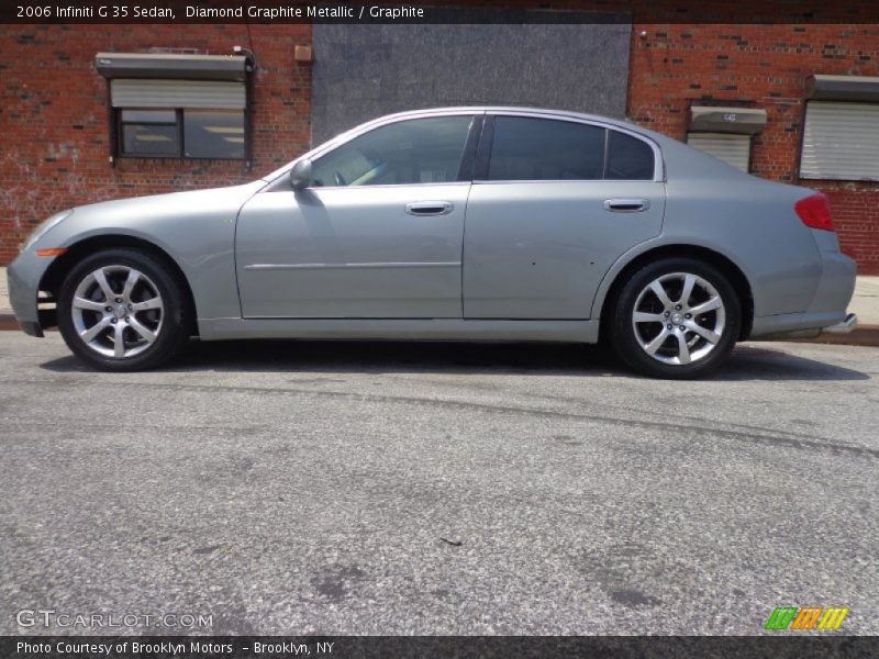 Diamond Graphite Metallic / Graphite 2006 Infiniti G 35 Sedan