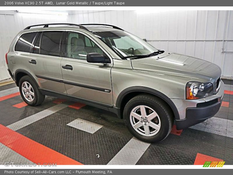 Lunar Gold Metallic / Taupe/Light Taupe 2006 Volvo XC90 2.5T AWD