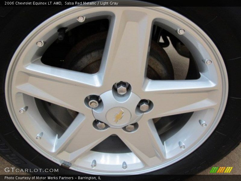 Salsa Red Metallic / Light Gray 2006 Chevrolet Equinox LT AWD