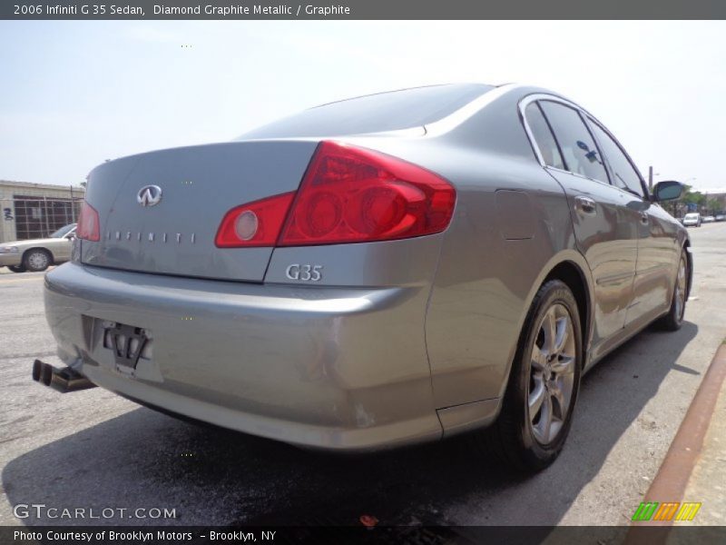 Diamond Graphite Metallic / Graphite 2006 Infiniti G 35 Sedan