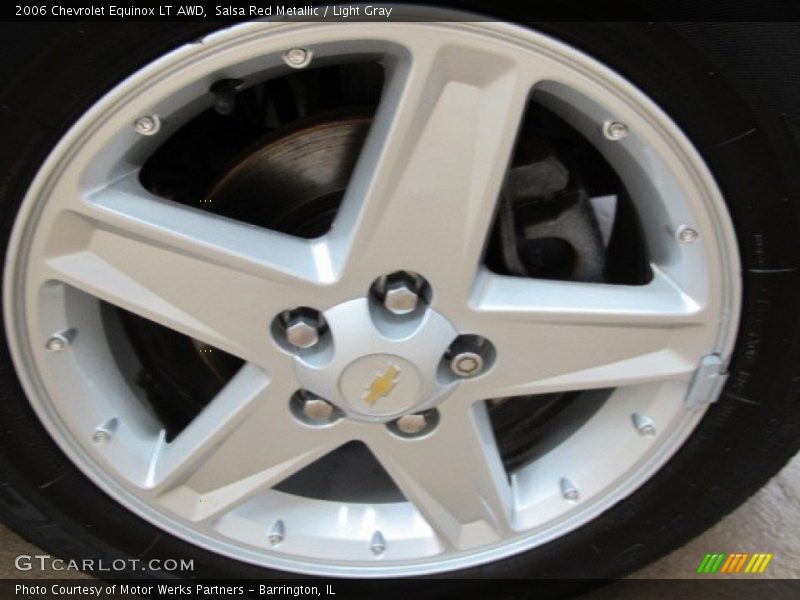Salsa Red Metallic / Light Gray 2006 Chevrolet Equinox LT AWD
