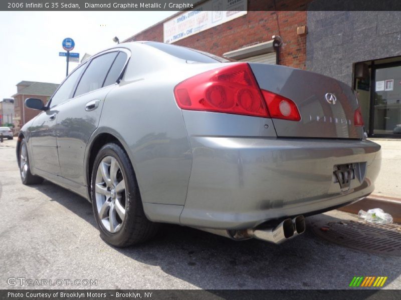 Diamond Graphite Metallic / Graphite 2006 Infiniti G 35 Sedan
