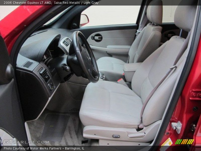 Salsa Red Metallic / Light Gray 2006 Chevrolet Equinox LT AWD