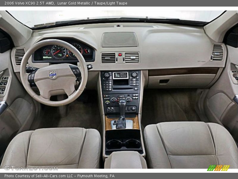 Lunar Gold Metallic / Taupe/Light Taupe 2006 Volvo XC90 2.5T AWD