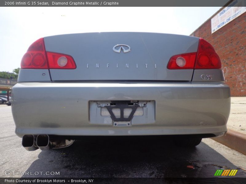 Diamond Graphite Metallic / Graphite 2006 Infiniti G 35 Sedan