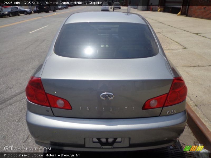 Diamond Graphite Metallic / Graphite 2006 Infiniti G 35 Sedan
