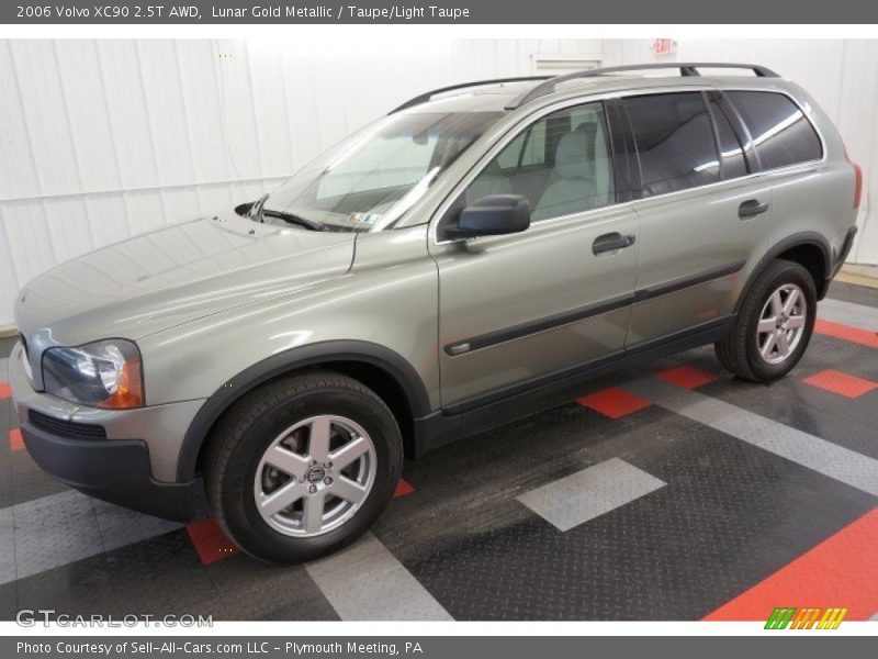 Lunar Gold Metallic / Taupe/Light Taupe 2006 Volvo XC90 2.5T AWD