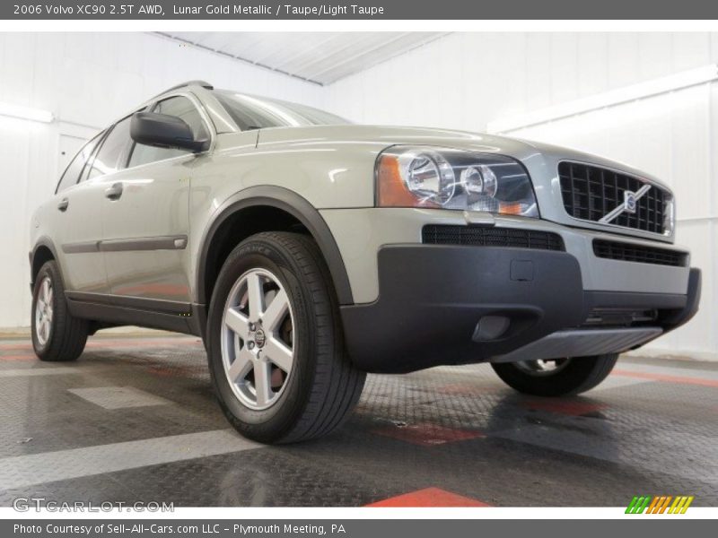 Lunar Gold Metallic / Taupe/Light Taupe 2006 Volvo XC90 2.5T AWD
