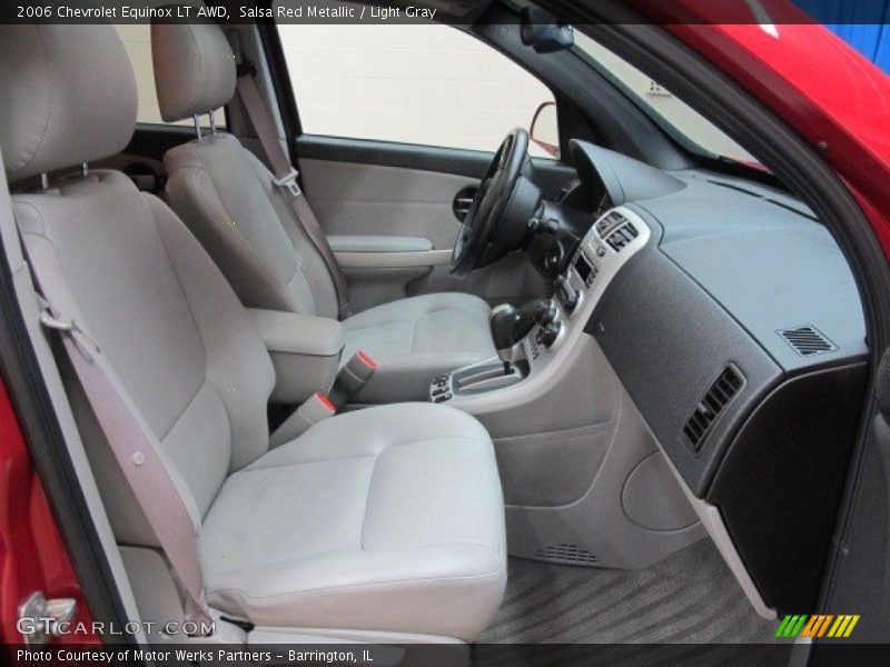 Salsa Red Metallic / Light Gray 2006 Chevrolet Equinox LT AWD