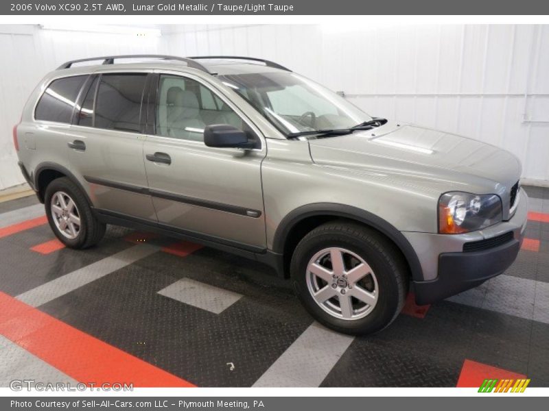 Lunar Gold Metallic / Taupe/Light Taupe 2006 Volvo XC90 2.5T AWD