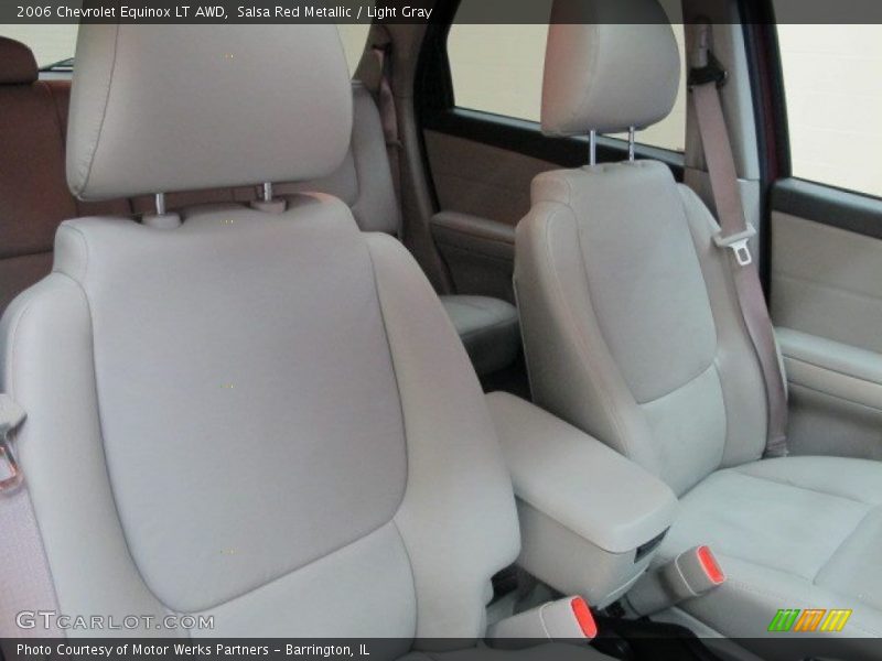 Salsa Red Metallic / Light Gray 2006 Chevrolet Equinox LT AWD