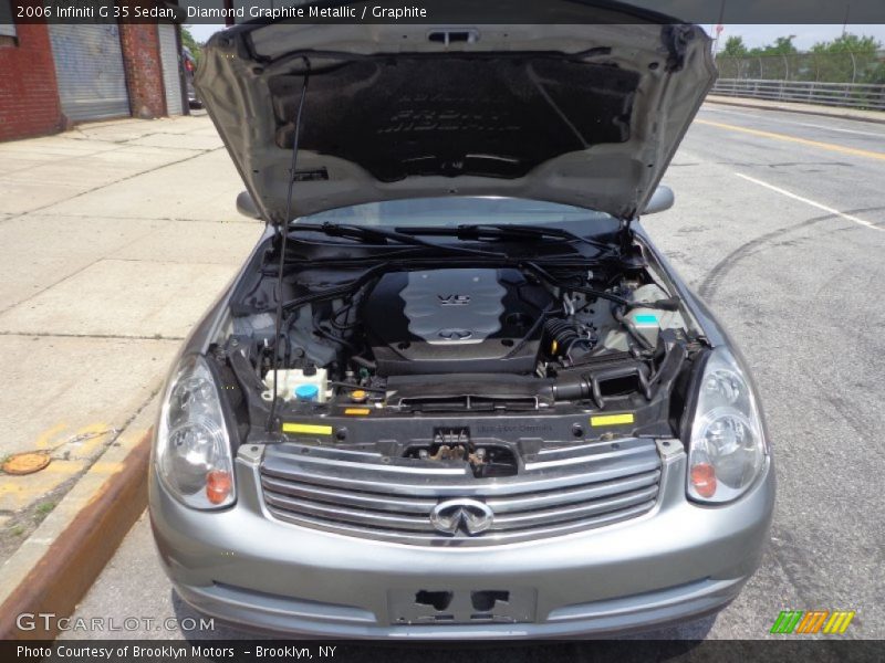 Diamond Graphite Metallic / Graphite 2006 Infiniti G 35 Sedan