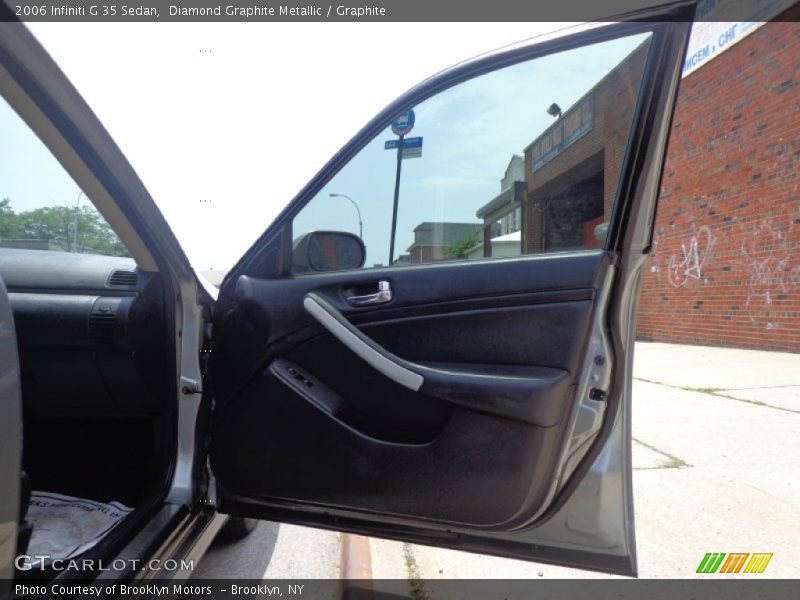 Diamond Graphite Metallic / Graphite 2006 Infiniti G 35 Sedan