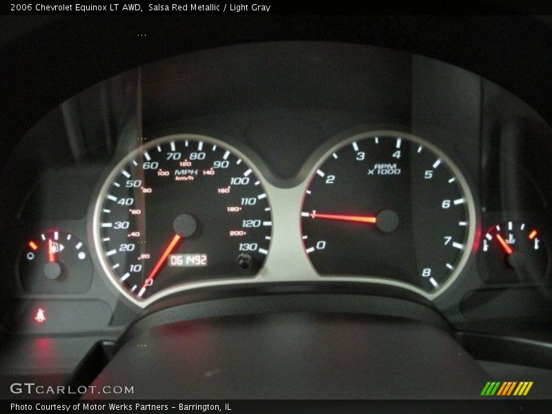 Salsa Red Metallic / Light Gray 2006 Chevrolet Equinox LT AWD