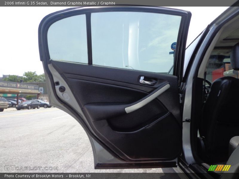 Diamond Graphite Metallic / Graphite 2006 Infiniti G 35 Sedan