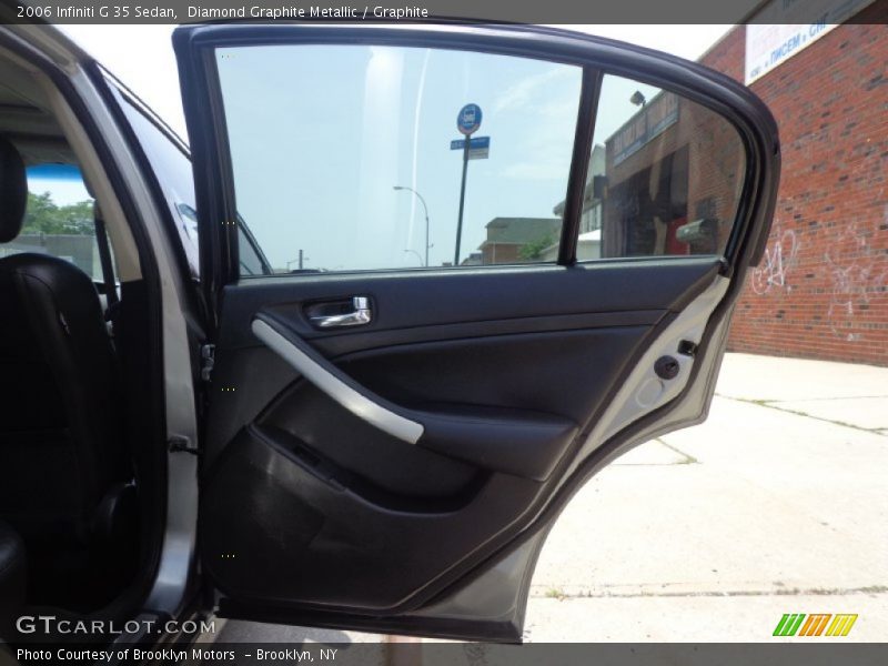 Diamond Graphite Metallic / Graphite 2006 Infiniti G 35 Sedan
