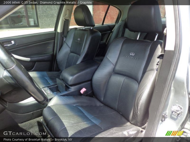 Diamond Graphite Metallic / Graphite 2006 Infiniti G 35 Sedan