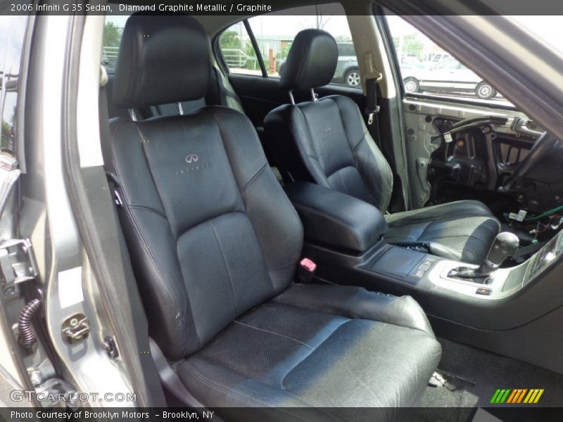 Diamond Graphite Metallic / Graphite 2006 Infiniti G 35 Sedan