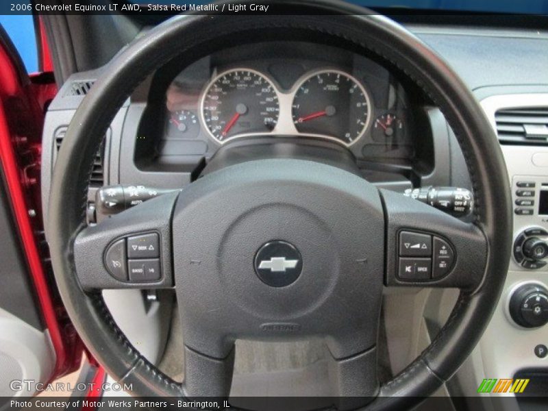 Salsa Red Metallic / Light Gray 2006 Chevrolet Equinox LT AWD