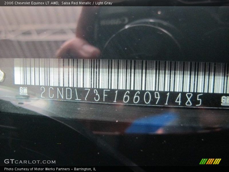 Salsa Red Metallic / Light Gray 2006 Chevrolet Equinox LT AWD