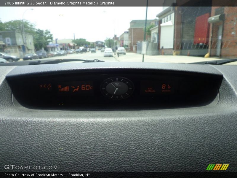 Diamond Graphite Metallic / Graphite 2006 Infiniti G 35 Sedan