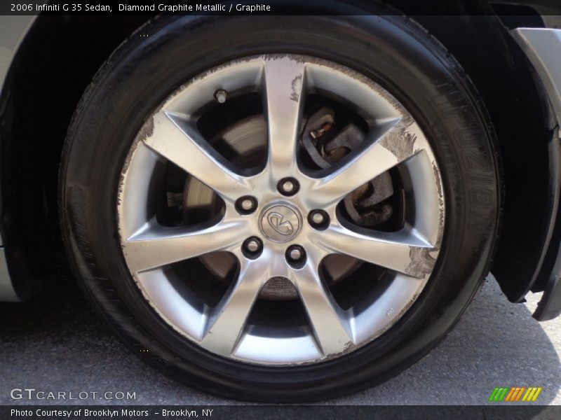 Diamond Graphite Metallic / Graphite 2006 Infiniti G 35 Sedan