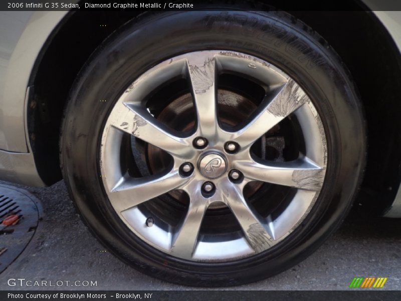 Diamond Graphite Metallic / Graphite 2006 Infiniti G 35 Sedan
