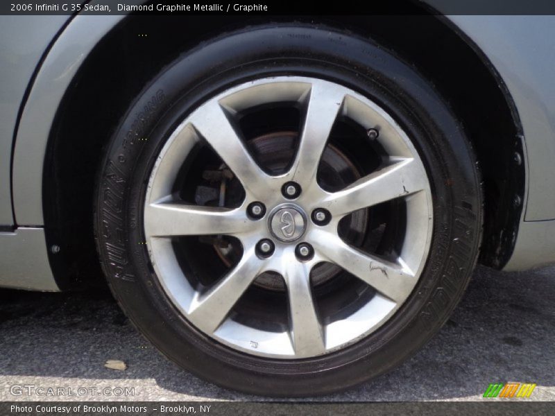 Diamond Graphite Metallic / Graphite 2006 Infiniti G 35 Sedan