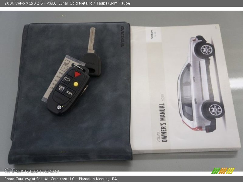 Lunar Gold Metallic / Taupe/Light Taupe 2006 Volvo XC90 2.5T AWD